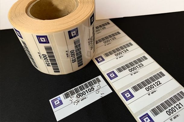 étiquettes adhésives écologique biosourcée