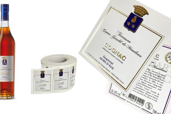 Étiquettes adhésives de prestige