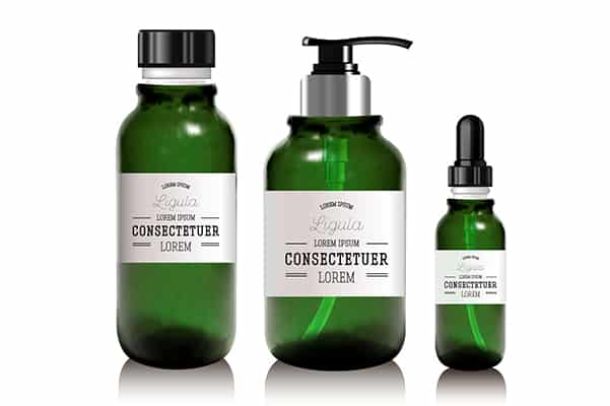 etiquette adhesive polypropylene pellicule cosmetique