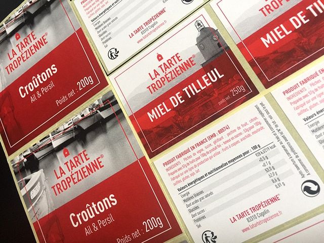 Etiquette adhésive - autocollante - propriété -fibre de cannes - packaging - écologique